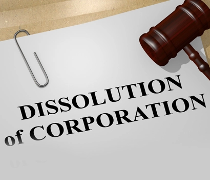 Dissolution et liquidation